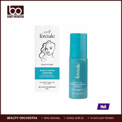 Picture of Foxtale Acne Control Cleanser for Men & Women - 100 ml