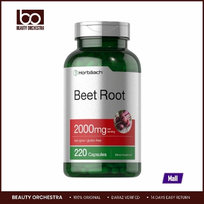 Picture of Horbaach Beet Root 2000mg per serving 220 Capsules