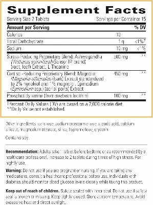 Picture of Integrative Therapeutics Cortisol Manager - Adrenal Health Support Supplement for Healthy Stress Response - 30 Tablets
