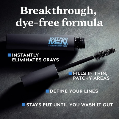 Picture of Just for Men 1-Day Beard & Brow Color - Black (9ml)