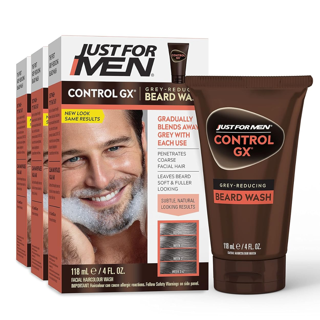 Picture of Just For Men Control GX Grey Reducing Beard Wash - 118ml