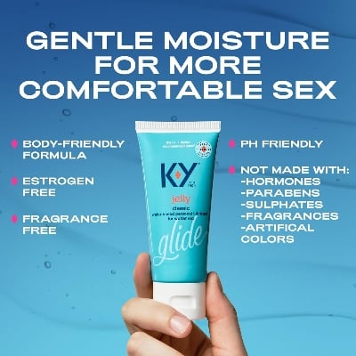 Picture of K-Y Jelly Water Based Lube 4 OZ - 113 ml (USA)