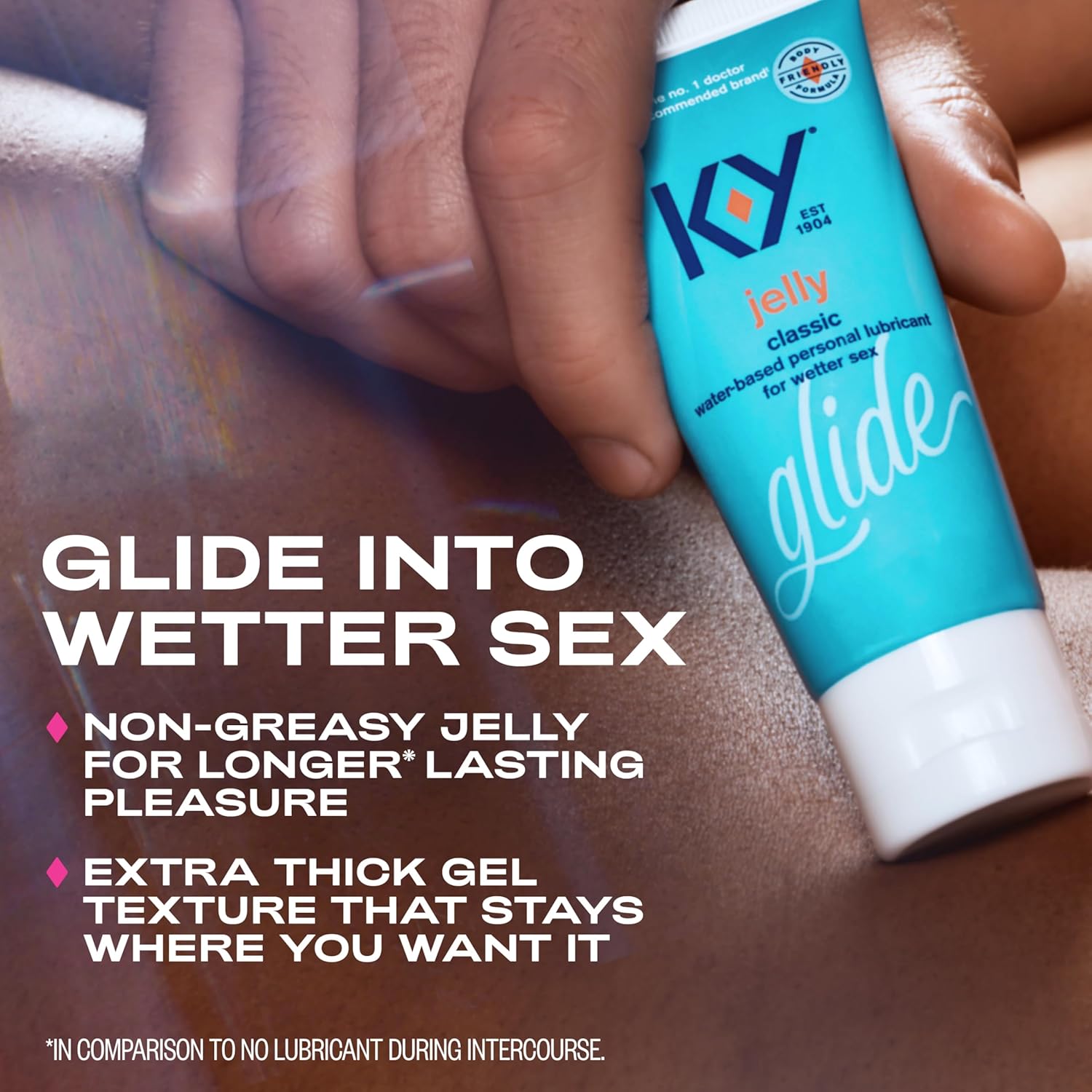 Picture of K-Y Jelly Water Based Lube, Water Based Personal Lubricant 2 oz - 57g (USA)
