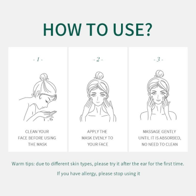 Picture of Laikou Centella Frozen Sleeping Face Mask - 3ml (1Piece)