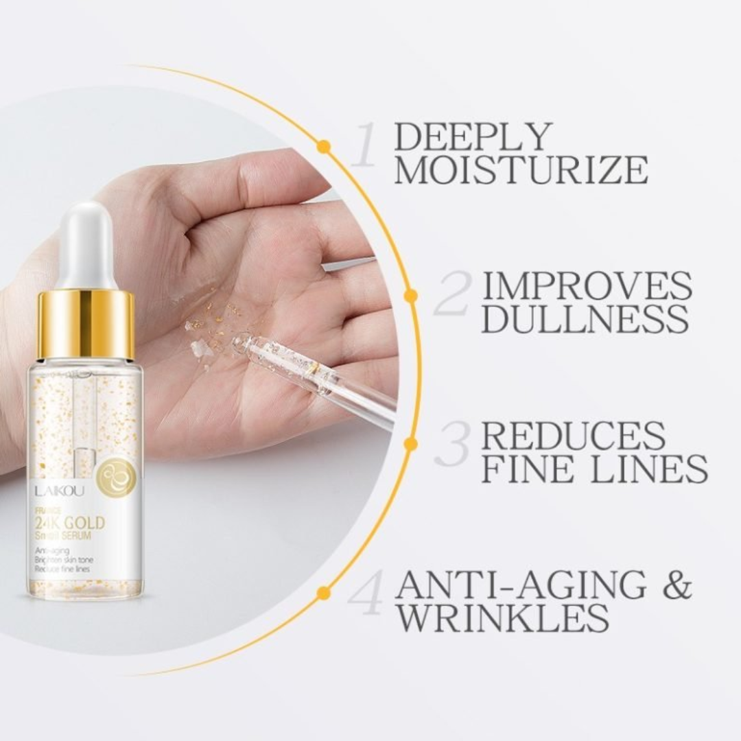 Picture of Laikou France 24k Gold Snail Serum - 17ml