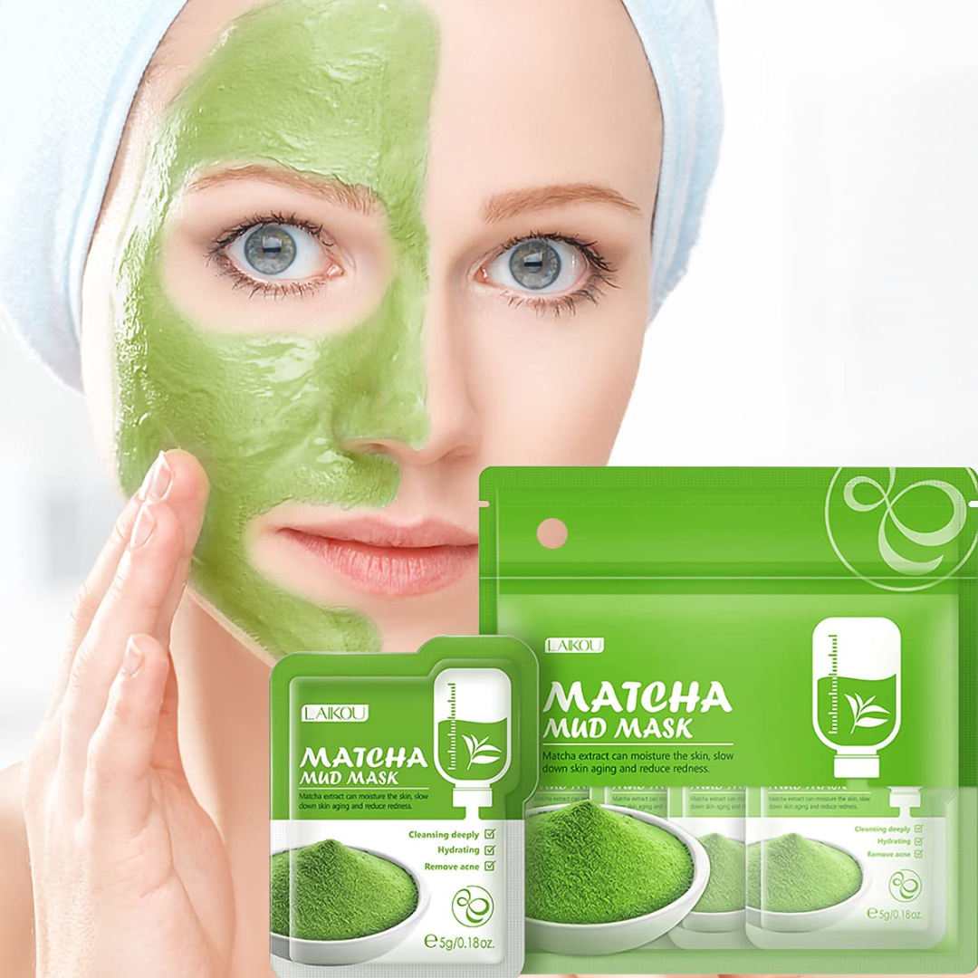 Picture of Laikou Matcha Mud Mask 5g Face Mask for Skin Care