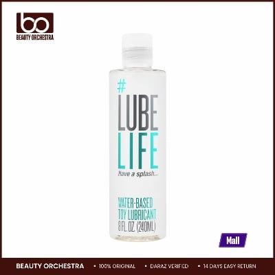 Picture of Lube Life Water-Based Lubricant, lube for Men, Women and Couples, Non-Staining, 8 Fl Oz 8 Fl Oz - 240 ml (USA)