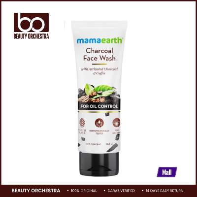 Picture of Mamaearth Charcoal Face Wash for Women And Men 100 Ml Natural Detoxifying Purifying Skin Care