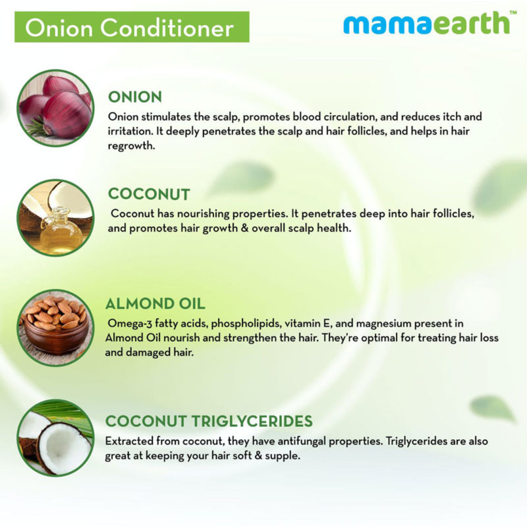 Picture of Mamaearth Onion Conditioner for Hair Fall Control - 250ml