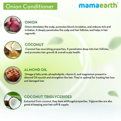 Picture of Mamaearth Onion Conditioner for Hair Fall Control - 250ml