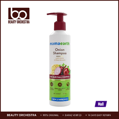Picture of Mamaearth Onion Hair Fall Shampoo for Hair Growth & Hair Fall Control - 250ml