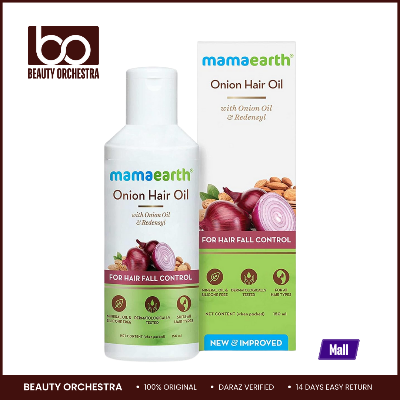 Picture of Mamaearth Onion Hair Oil for Hair Growth & Hair Fall Control with Redensyl - 150ml
