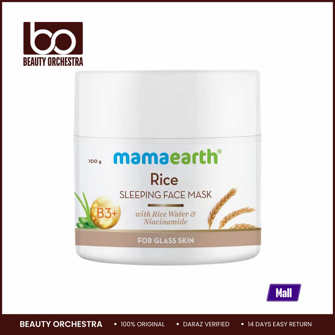 Picture of Mamaearth Rice Sleeping Face Mask - 100g