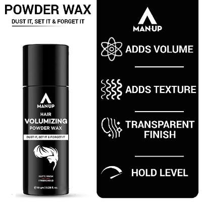 Picture of Man Up Hair Volumizing Powder Wax For Men - 10g (Like UrbanGabru)