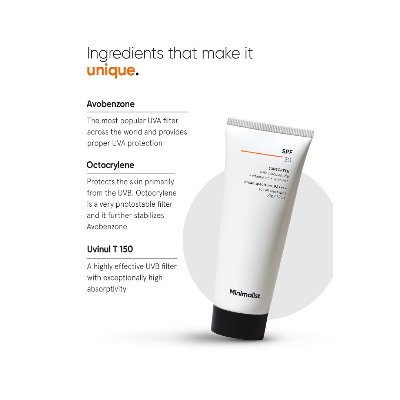 Picture of Minimalist Broad Spectrum SPF 50 Sunscreen with PA++++ - 50g