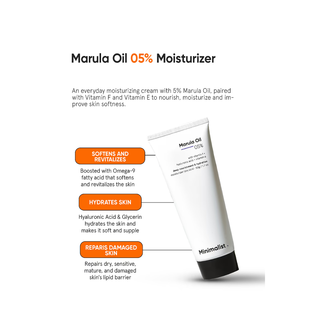 Picture of Minimalist Marula Oil 5% Face Moisturizer - 50g