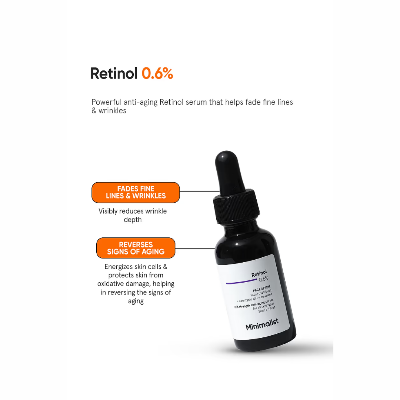 Picture of Minimalist Retinol 0.6% Face Serum - 30ml