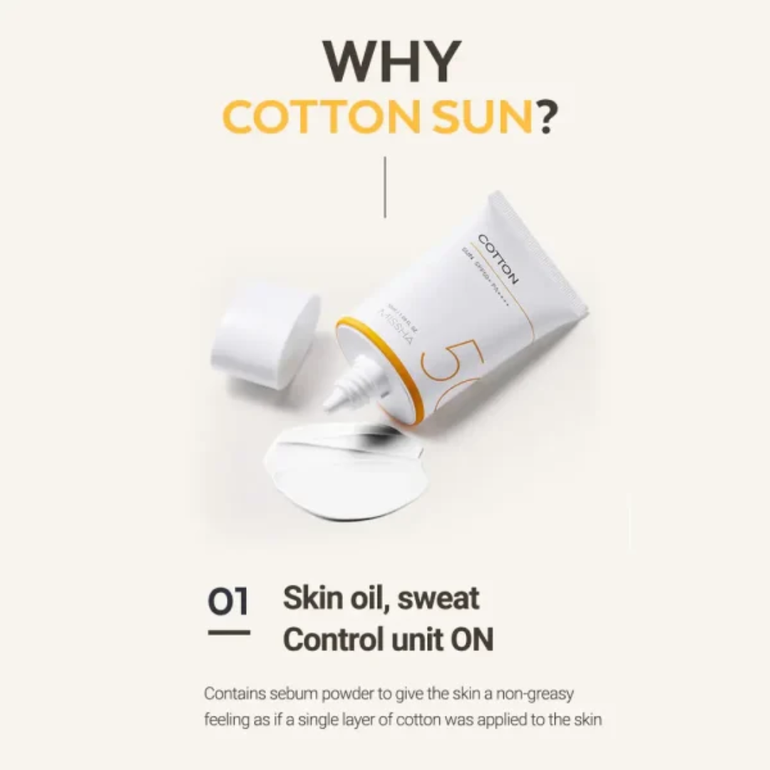 Picture of Missha All Around Safe Block Cotton Sun SPF50+ - 50ml