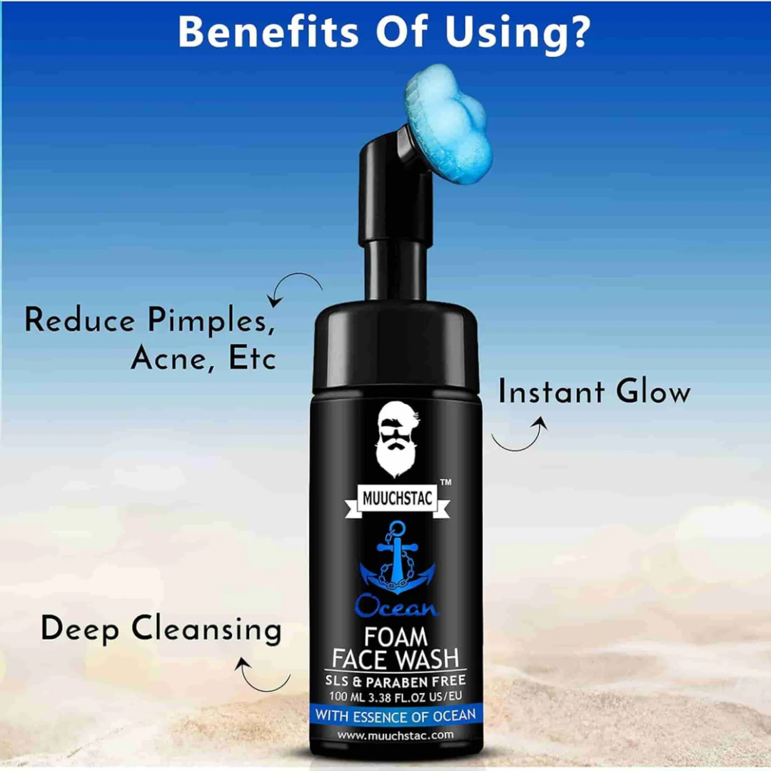 Picture of Muuchstac Ocean Foam Face Wash - 100ml
