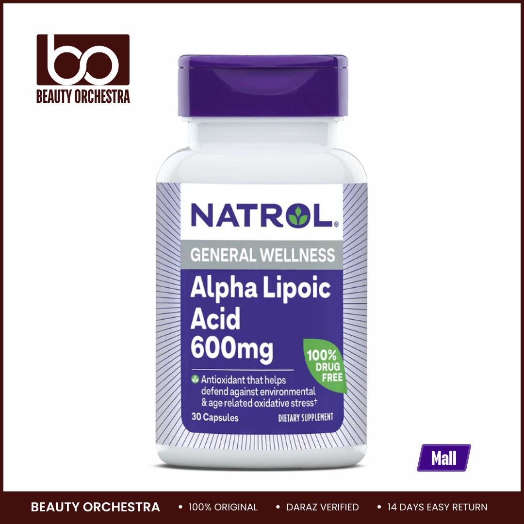 Picture of Natrol Alpha Lipoic Acid 600 mg - 30 Tablets