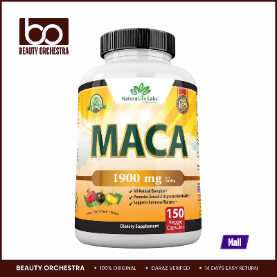 Picture of NaturaLife Labs Organic Maca 1900 mg - 150 Capsules