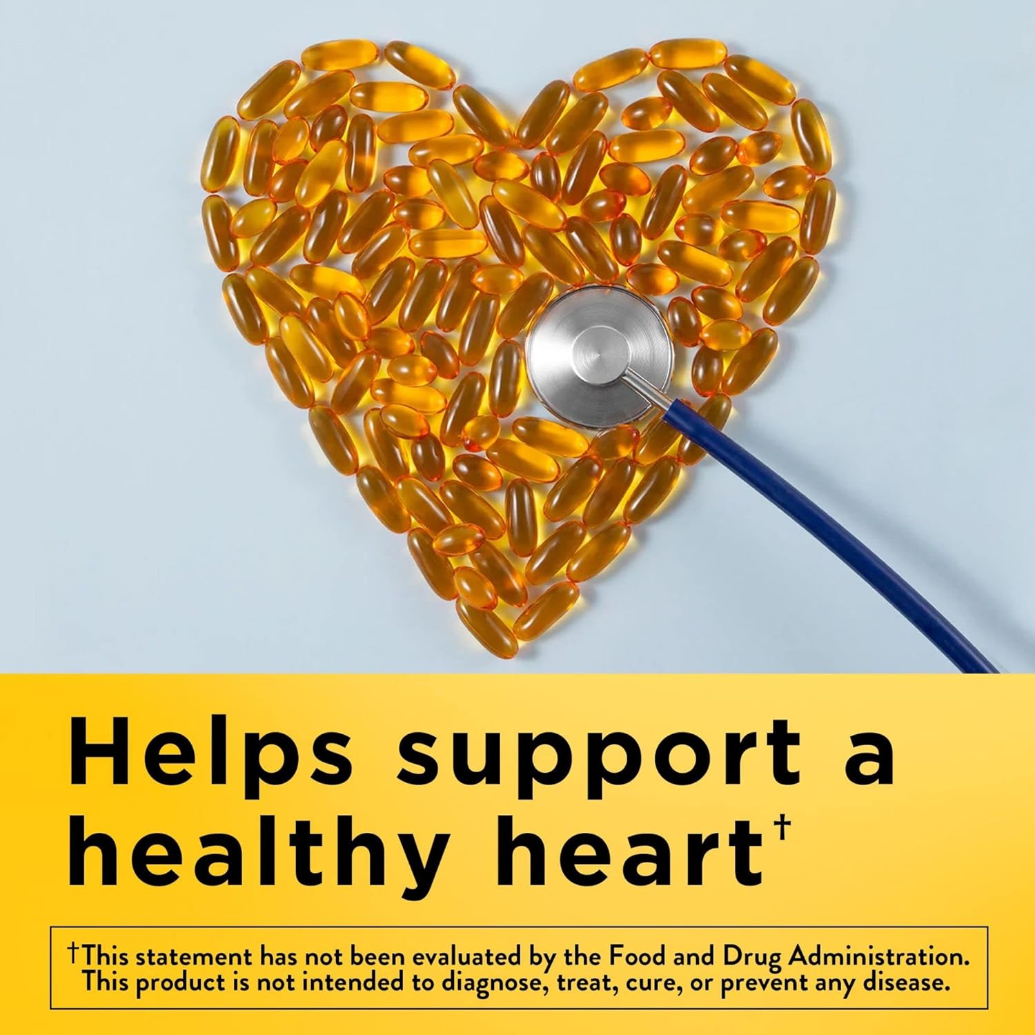 Picture of Nature Made Fish Oil Omega 3 Supplements, 1200 mg Softgels, Omega 3 Fish Oil for Healthy Heart Support, 230 Softgels