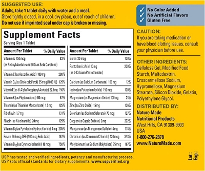 Picture of Nature Made Men's Multivitamin Tablets - 90 Tablets (Multi for him)