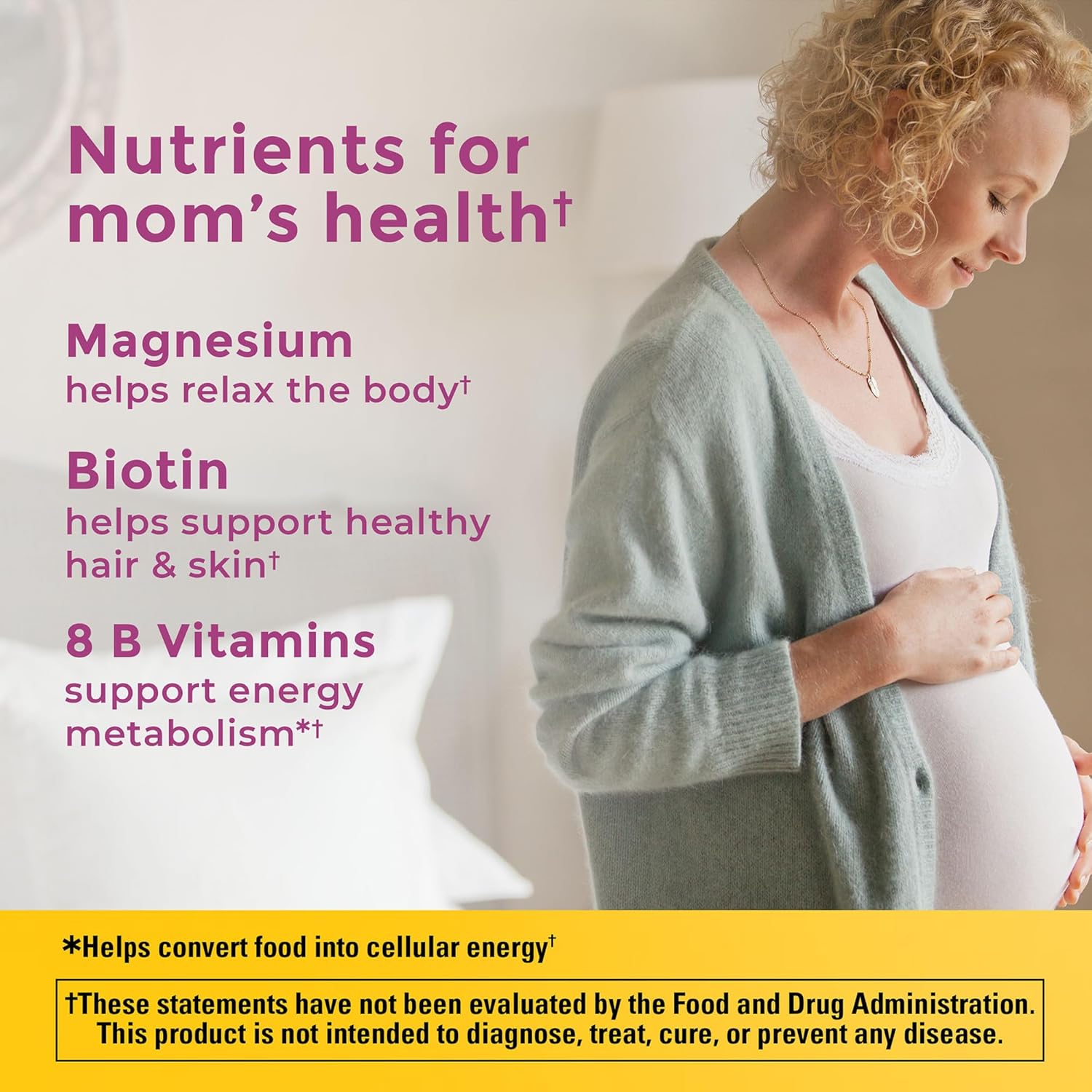 Picture of Nature Made Prenatal Multivitamin with Folic Acid 90 Tablets