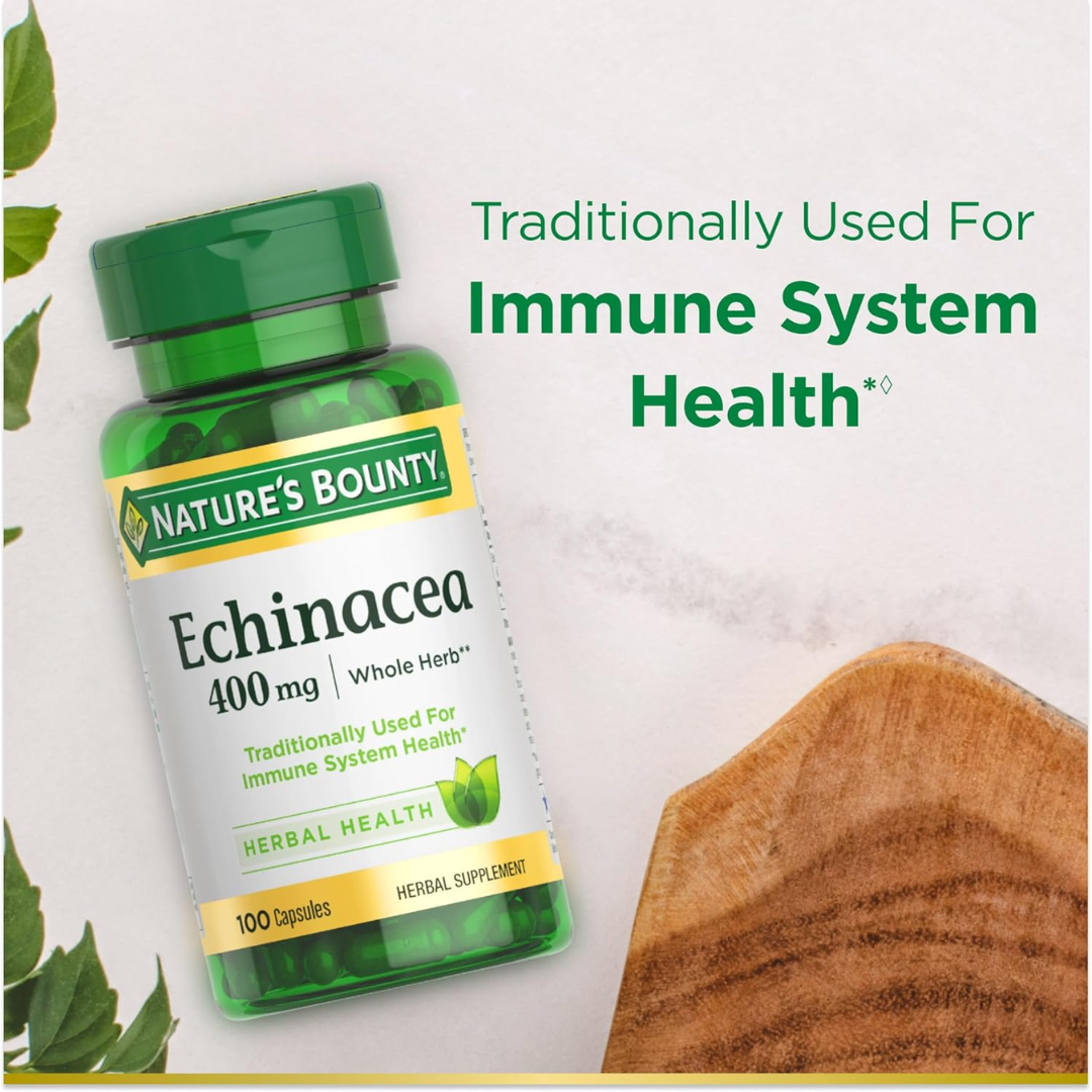 Picture of Nature’s Bounty Echinacea 400mg - 100 Capsules
