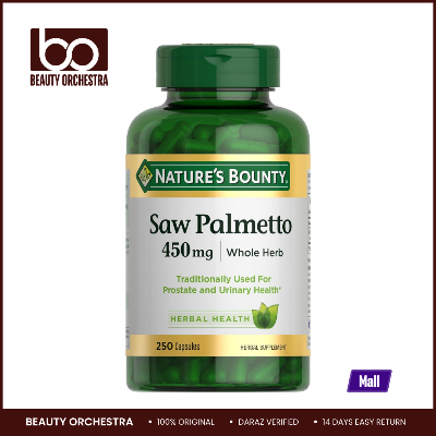 Picture of Nature’s Bounty Saw Palmetto 450mg - 250 Capsules