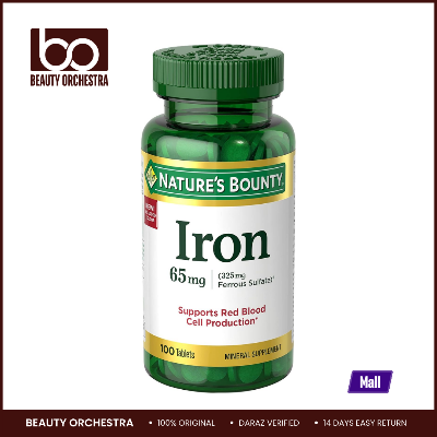 Picture of Nature's Bounty Iron 65 mg - 100 Tablets