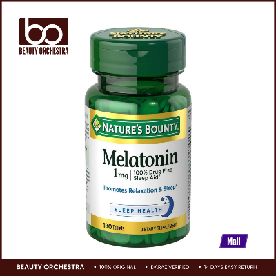 Picture of Nature's Bounty Melatonin 1mg - 180 Tablets