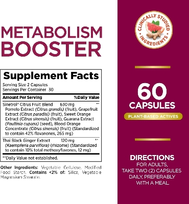 Picture of Nature's Bounty Metabolism Booster 60 Capsules