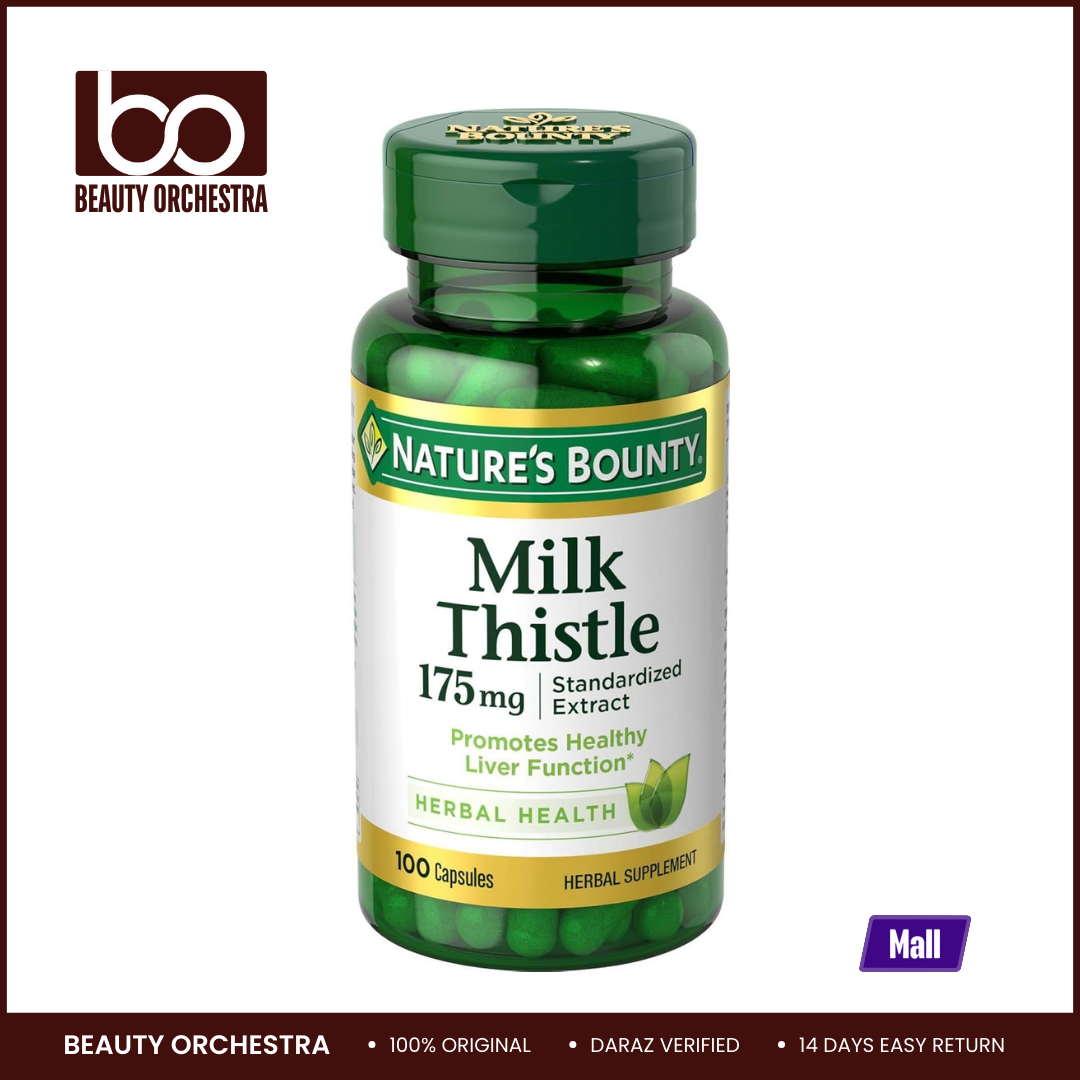 Picture of Nature's Bounty Milk Thistle 175mg - 100 Capsules