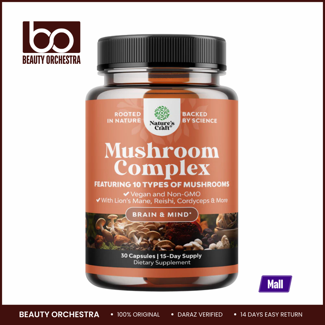 Picture of Nature's Craft Mushroom Complex - 60 Capsules