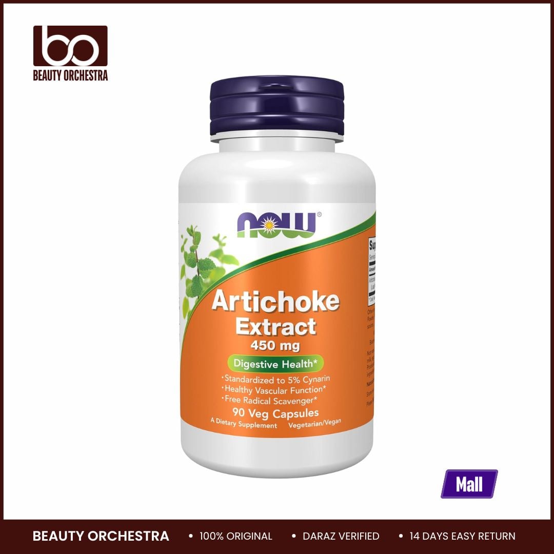 Picture of Now Artichoke Extract 450mg 90 Veg-capsules