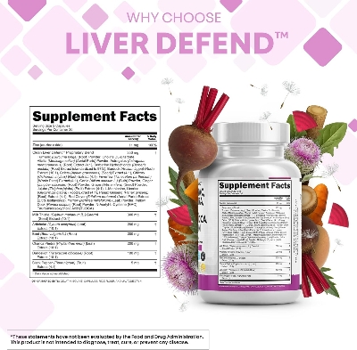 Picture of Nutraceuticals Milk Thistle NAC Chanca Piedra Beet Root Artichoke Dandelion - 60 Capsules