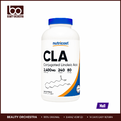 Picture of Nutricost CLA (Conjugated Linoleic Acid) 800mg, 240 Softgels