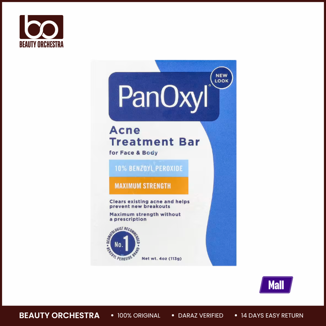 Picture of PanOxyl Acne Treatment Bar, For Face & Body 4 oz (113 g)