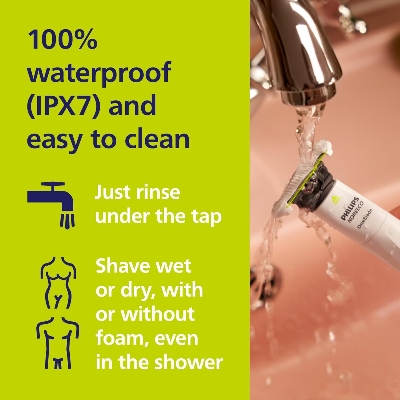 Picture of Philips Norelco OneBlade Intimate, Designed for Public Grooming, Trim & Shave with Extra Skin Protection, Waterproof