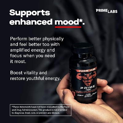 Picture of Prime Labs Prime Test - Natural Testo Booster For Men - 60 Capsules