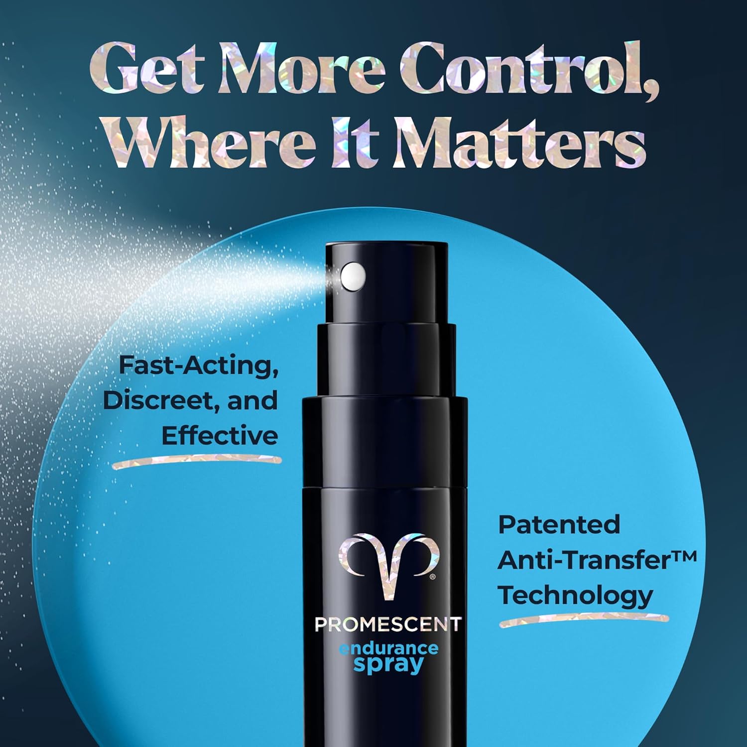 Picture of Promescent Desensitizing Delay Spray for Men Clinically Proven to Help You Last Longer in Bed - Better Maximized Sensation + Prolong Climax for Him, 2.6 ml