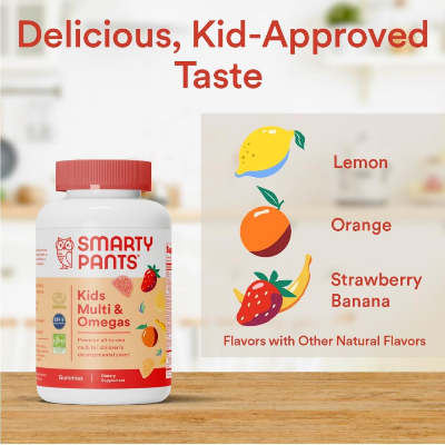 Picture of Smarty Pants Kids Multi & Omega - 120 Gummies