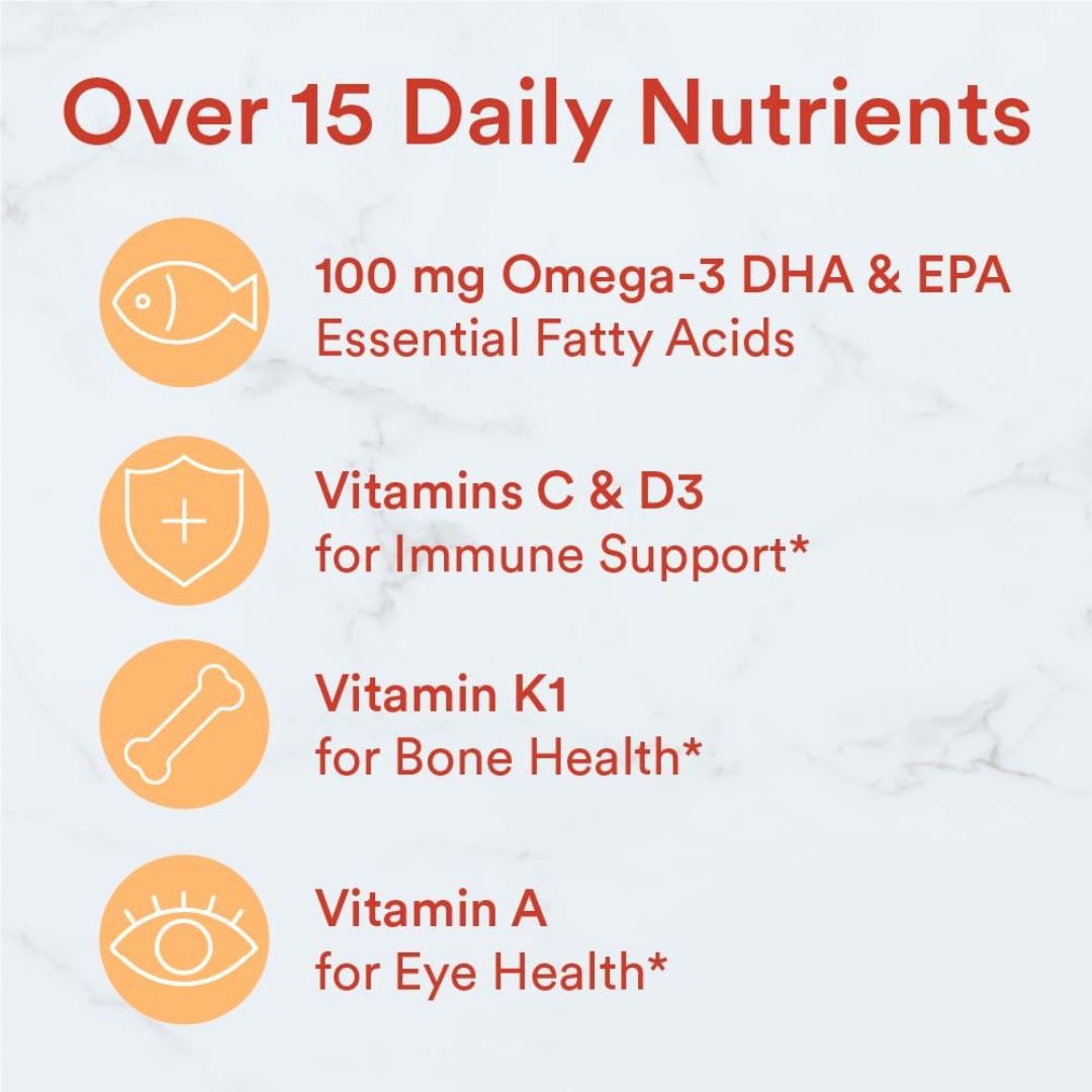 Picture of Smarty Pants Kids Multi & Omega - 120 Gummies