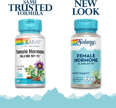 Picture of SOLARAY Female Hormone Blend SP-7C 100 VegCaps