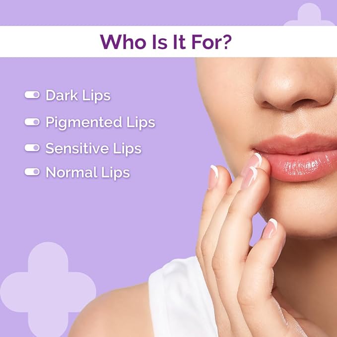 Picture of The Derma Co 1% Kojic Acid Lip Balm With Alpha Arbutin & Hyaluronic Acid - 4g