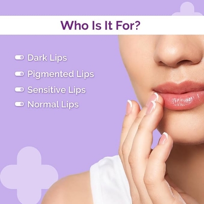 Picture of The Derma Co 1% Kojic Acid Lip Balm With Alpha Arbutin & Hyaluronic Acid - 4g