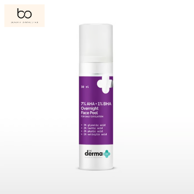 Picture of The Derma Co 7% AHA + 1% BHA Overnight Face Peel - 30ml