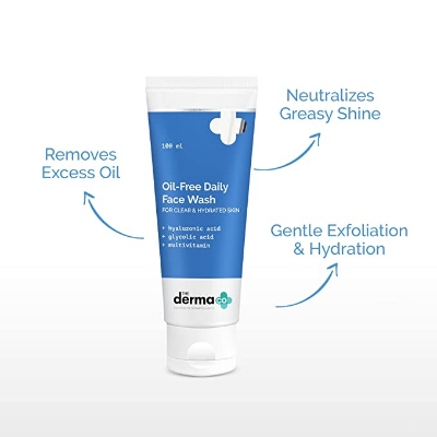 Picture of The Derma Co Oil-Free Daily Face Wash - 100ml