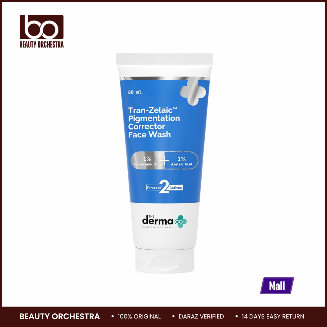 Picture of The Derma Co Tran-Zelaic Pigmentation Corrector Face Wash With 1% Tranexamic acid and 1% Azelaic acid -80ml